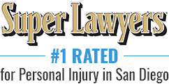 Super Lawyers #1 Rated for Personal Injury in San Diego