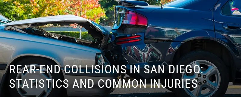 Rear-end Collisions in San Diego: Statistics and Common Injuries